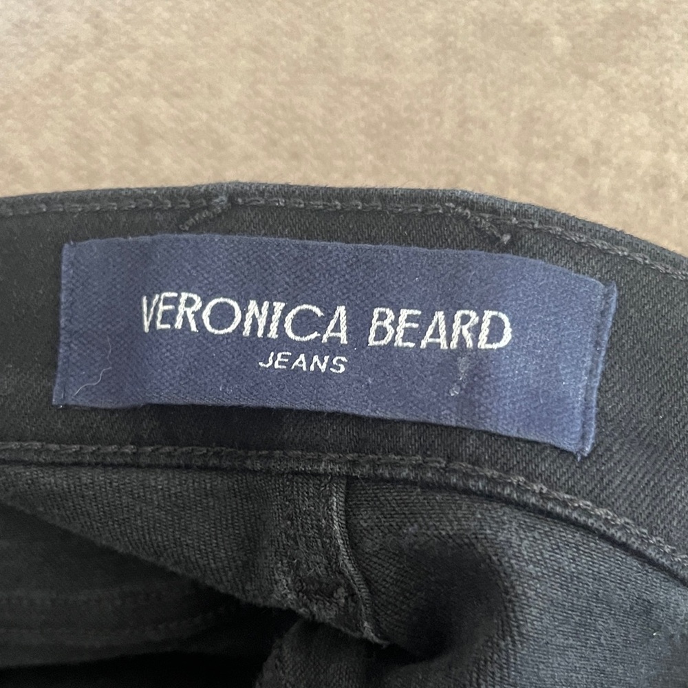 Veronica beard Carson ankle flare high rise jean - Picture 4 of 6